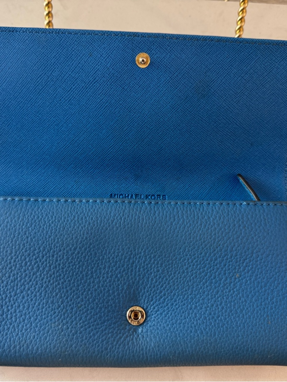 Michael Kors Fulton Pebble Leather Wallet - Picture 3 of 5